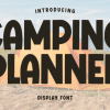 Camping Planner Font