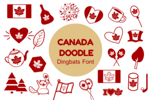 Canada Doodle Font