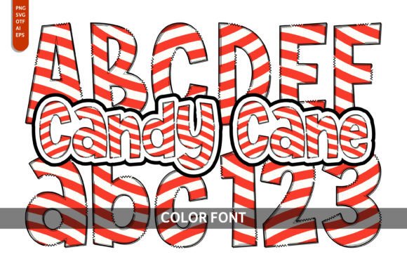 Candy Cane Font