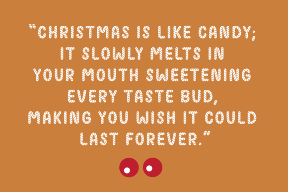 Candy Cane Font - Image 2