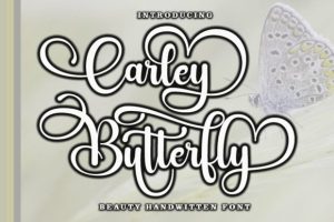 Carley Butterfly Font