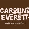 Caroline Everett Font