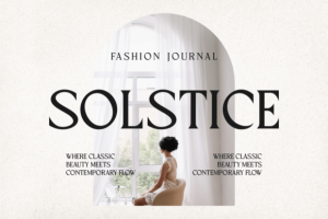 Alternative view of Carote Font