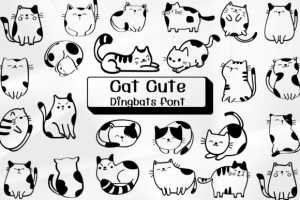 Cat Cute Font