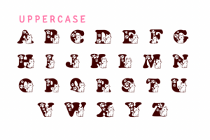 Alternative view of Cat Pet Font
