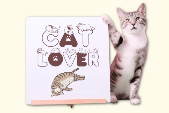 Cat Purr Font - Image 6