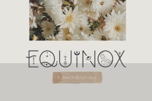 Alternative view of Celestial Font