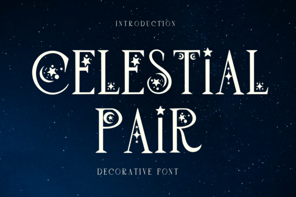 Celestial Pair Font