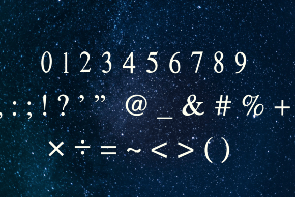 Celestial Pair Font - Image 4