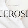 Cerost Font