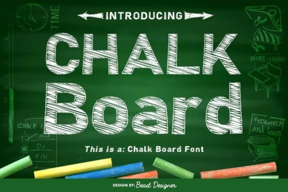 Chalk Board Font
