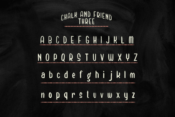 Chalk and Friend Font - Image 9