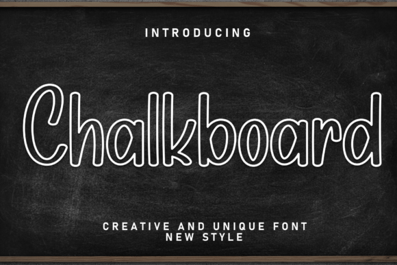 Chalkboard Font
