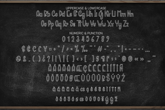 Chalkboard Font - Image 7