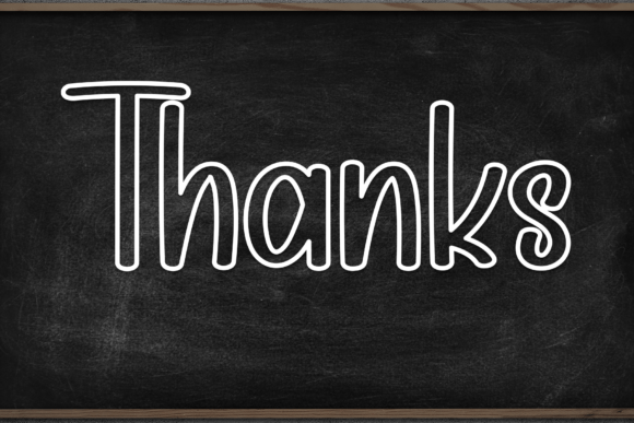 Chalkboard Font - Image 8