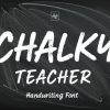 Chalky Teacher Font