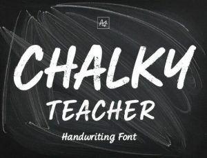 Chalky Teacher Font