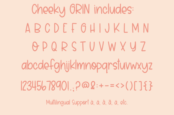 Cheeky Grin Font - Image 3