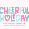 Cheerful Holiday Font