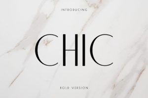 Chic Font
