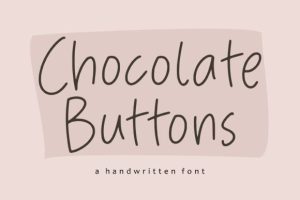 Chocolate Buttons Font