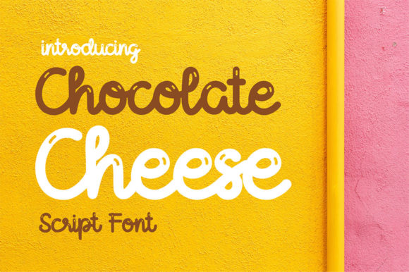 Chocolate Cheese Font - Image 7