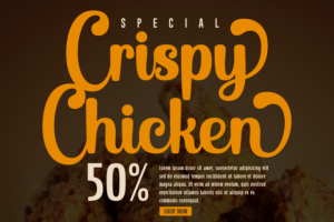 Alternative view of Chocolate Sprinkle Font