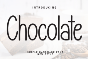 Chocolate Font Font