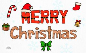 Alternative view of Christmas Army Bundle Font