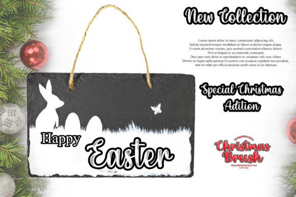 Christmas Brush Font - Image 5