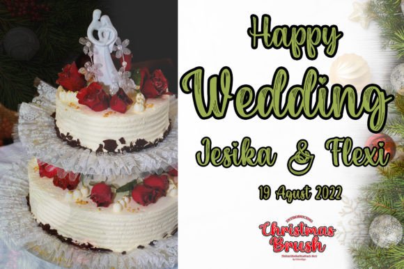 Christmas Brush Font - Image 7