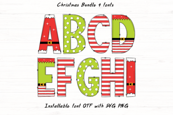 Christmas Bundle Font