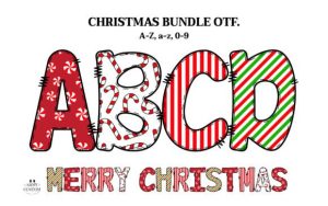 Christmas Candy Bundle Font