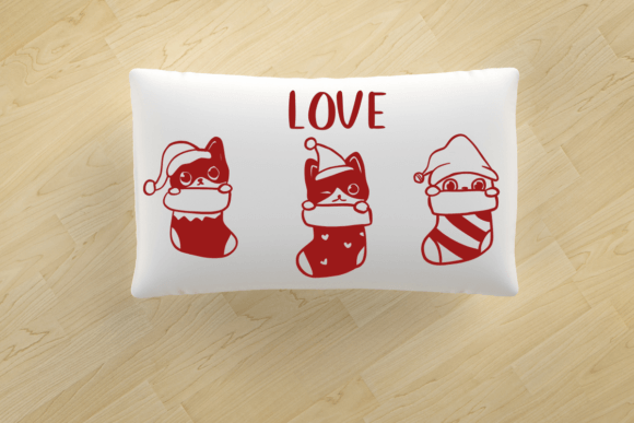 Christmas Cats Font - Image 6