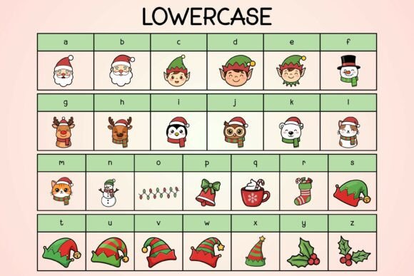 Christmas Color Dingbats Font - Image 3