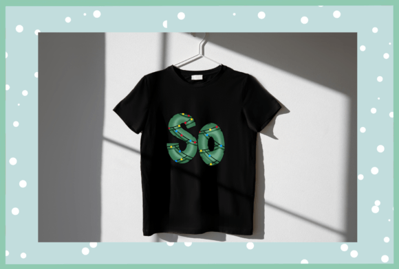 Christmas Color Green Font - Image 5