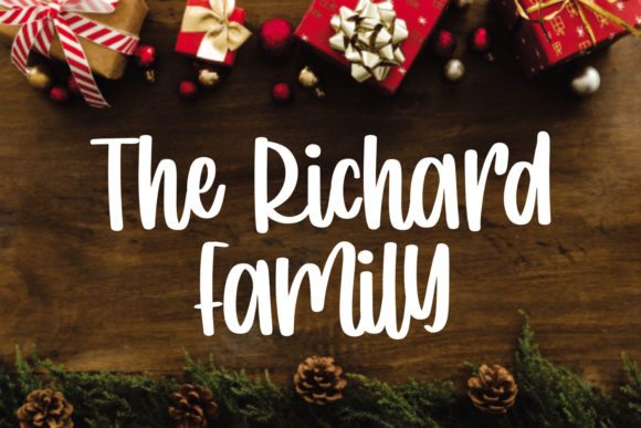 Christmas Cookies Font - Image 3