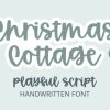 Christmas Cottage Font