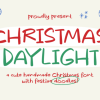 Christmas Daylight Font