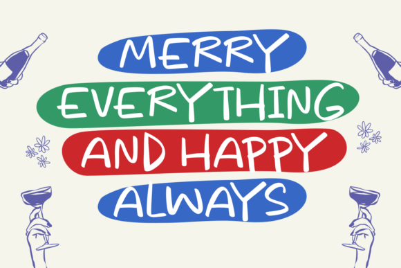 Christmas Daylight Font - Image 3