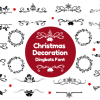 Christmas Decoration Font