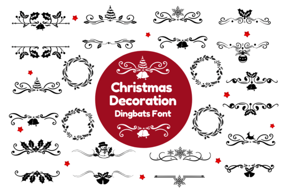 Christmas Decoration Font