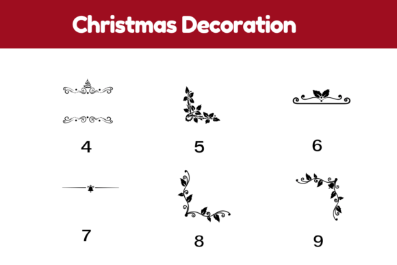 Christmas Decoration Font - Image 8