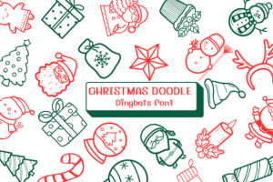 Christmas Doodle Font