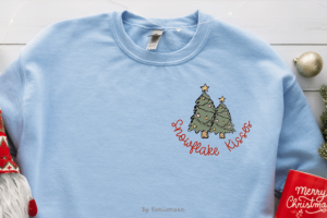 Alternative view of Christmas Eve Font