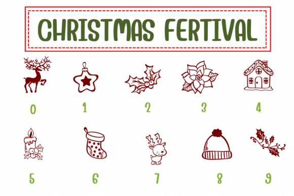Christmas Festival Font - Image 4
