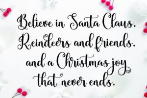 Alternative view of Christmas Holiday Font