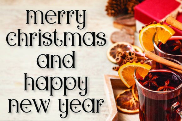 Christmas Holiday Font - Image 4