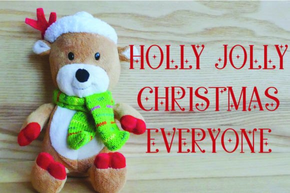Christmas Holiday Font - Image 5