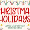 Christmas Holidays Font